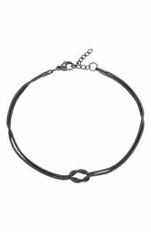Men's Tarnish Resistant Knot Chain Bracelet