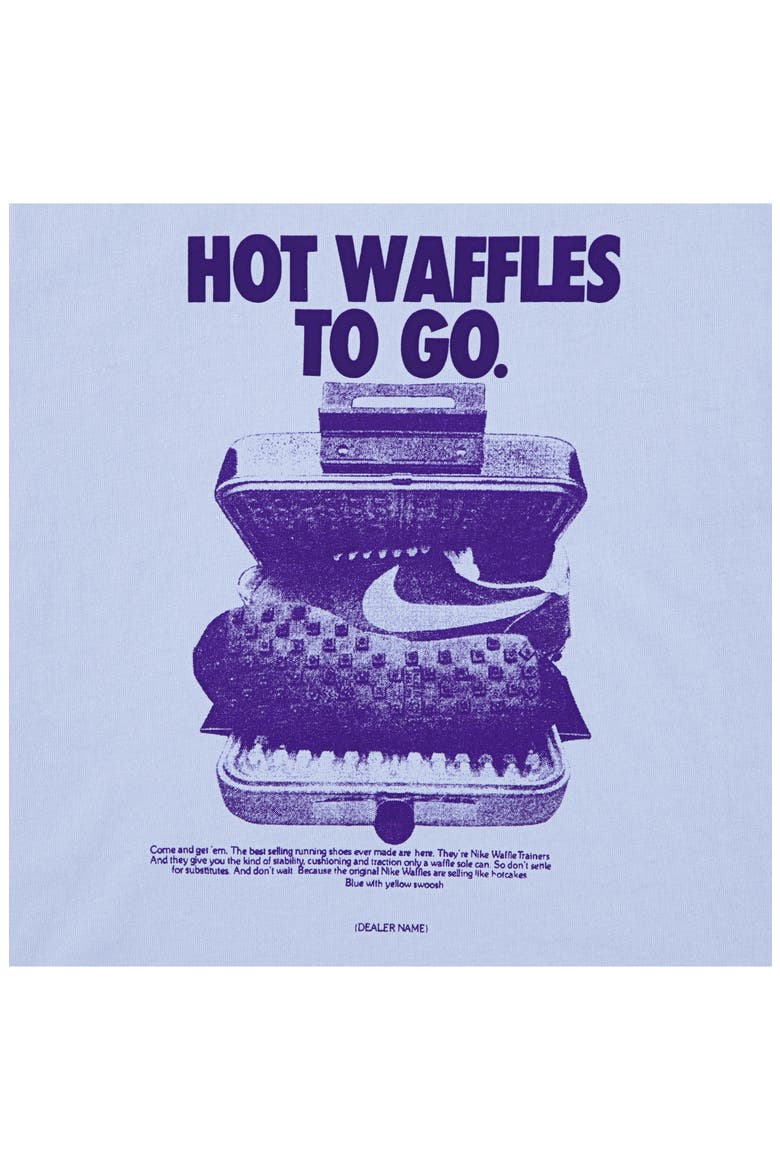 Kids' Waffles to Go Graphic T-Shirt, Alternate, color, GHOST