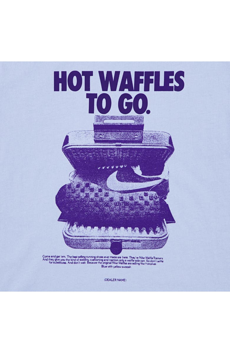Nike Kids' Waffles to Go Graphic T-Shirt, Alternate, color, Ghost