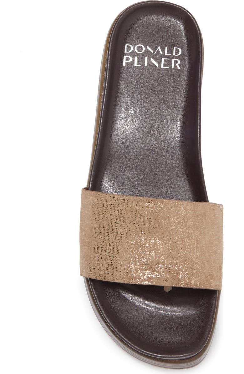 Donald Pliner Fiji Suede Slide Sandal, Alternate, color,