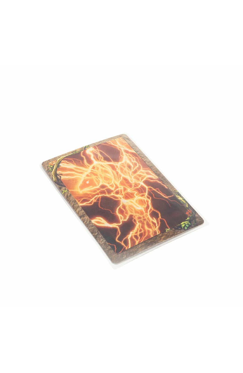 Greater Than Games 100 Standard Size Clear Protective Card Sleeves, Alternate, color, Clear