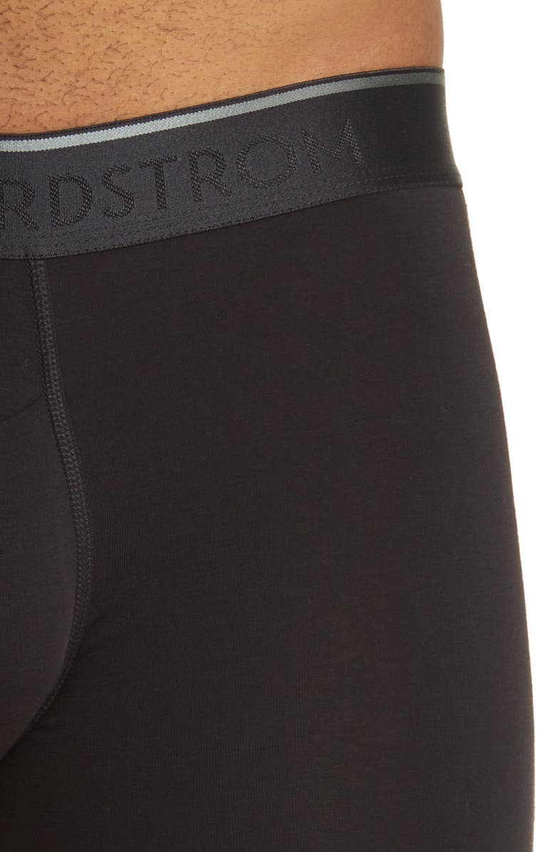 Nordstrom 2-Pack 5-Inch Modern Stretch Supima<sup>®</sup> Cotton Boxer Briefs, Alternate, color,