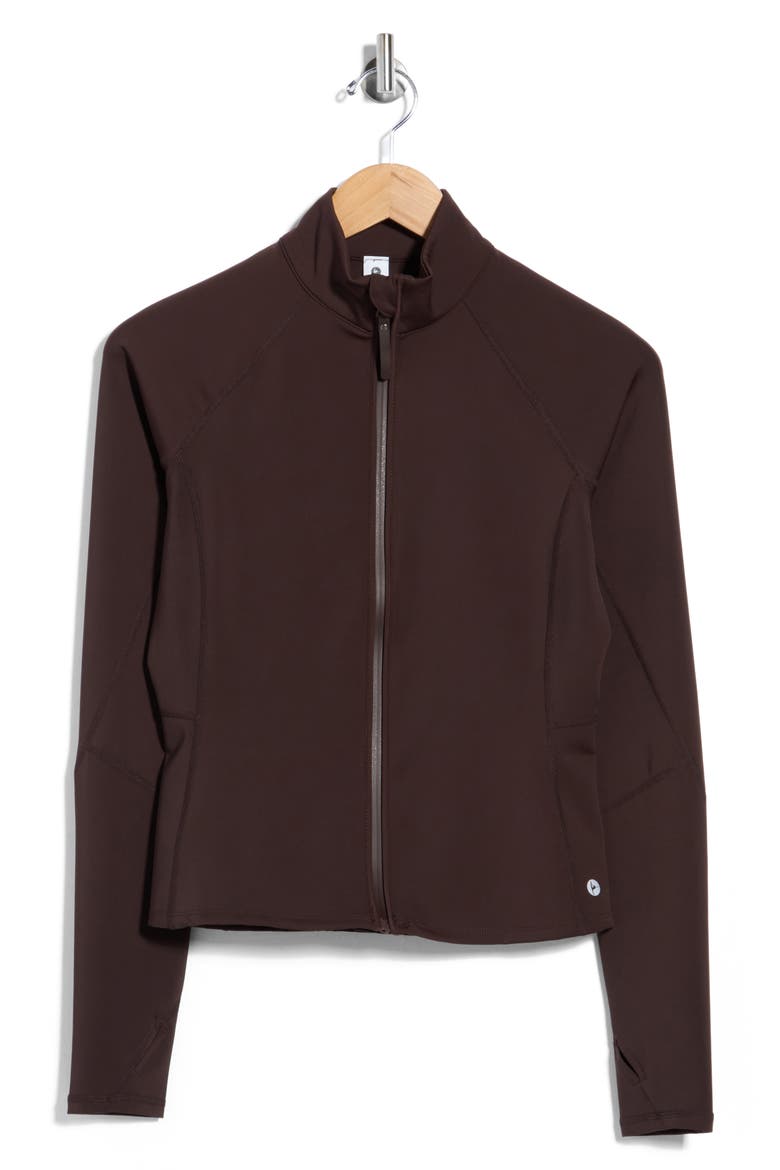 Morph Tech Overdrive Performance Jacket, Main, color, CHOCOLATE TORTE