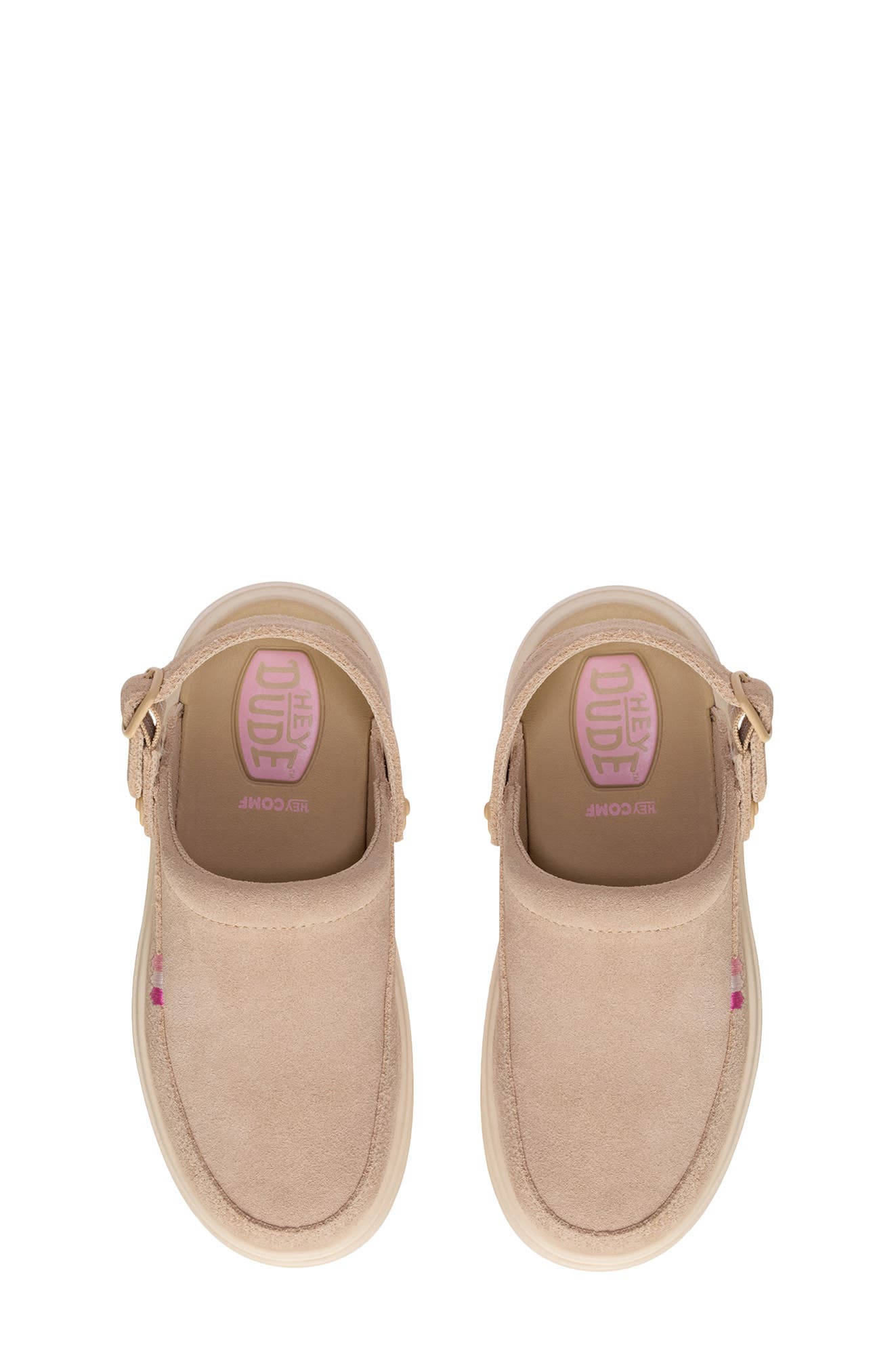 Kids' Austin Lift Leather Clog, Alternate, color, NEUTRAL