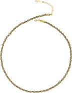 Spero London Handmade Rope Braided Sterling Silver Beaded Chain Necklace