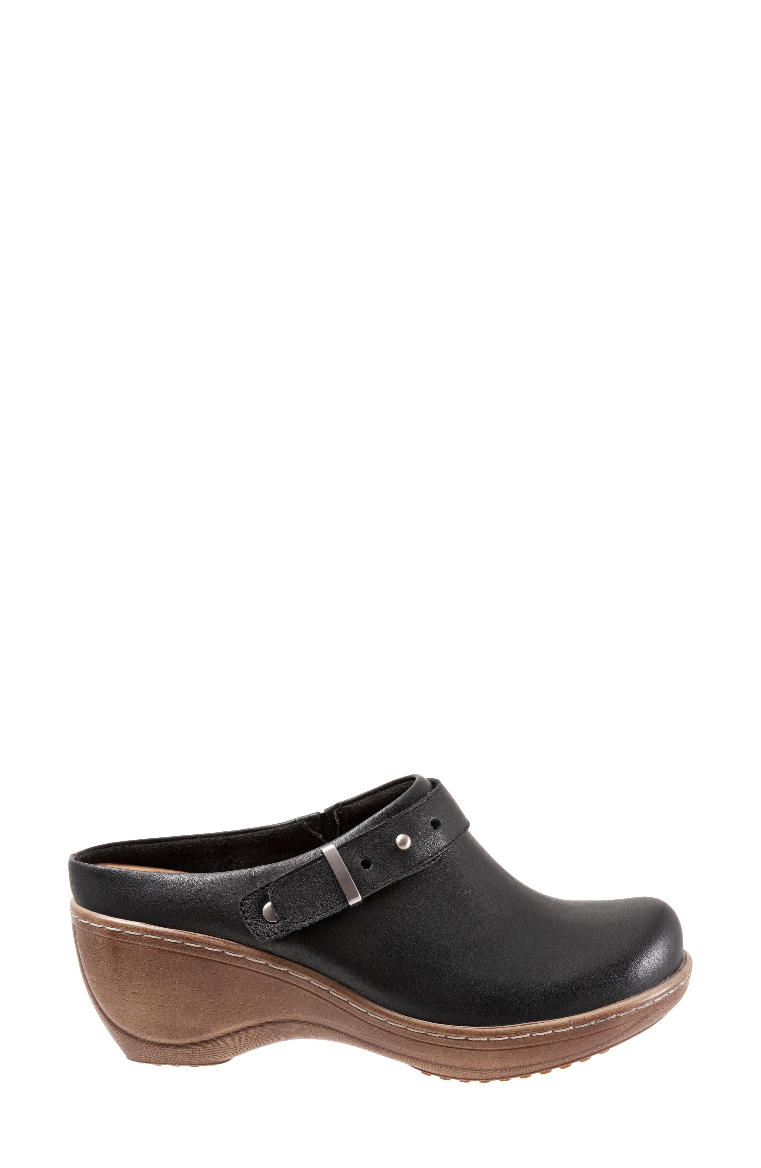 SoftWalk<sup>®</sup> Marquette Clog, Alternate, color, Black Leather