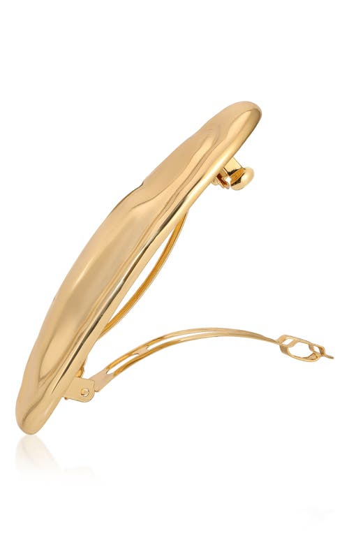 Ettika Vintage Luxe Hair Barrette In Gold