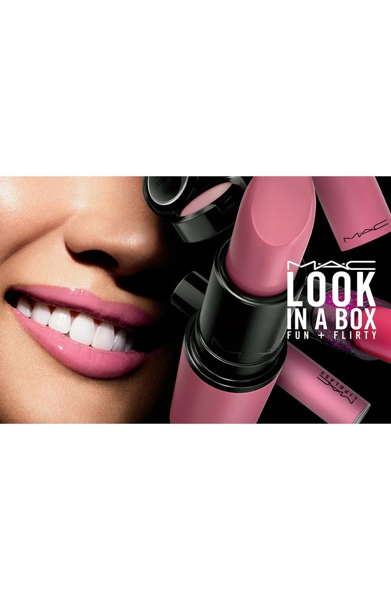 MAC Cosmetics MAC 'Look in a Box - Fun and Flirty' Pink Lip & Eye Kit, Alternate, color, 