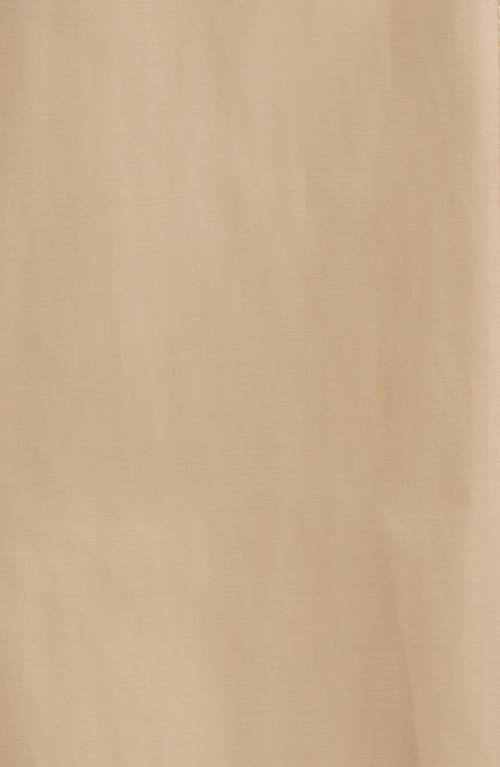 London Fog Hooded Single Breasted Maxi Trench Coat In Neutral
