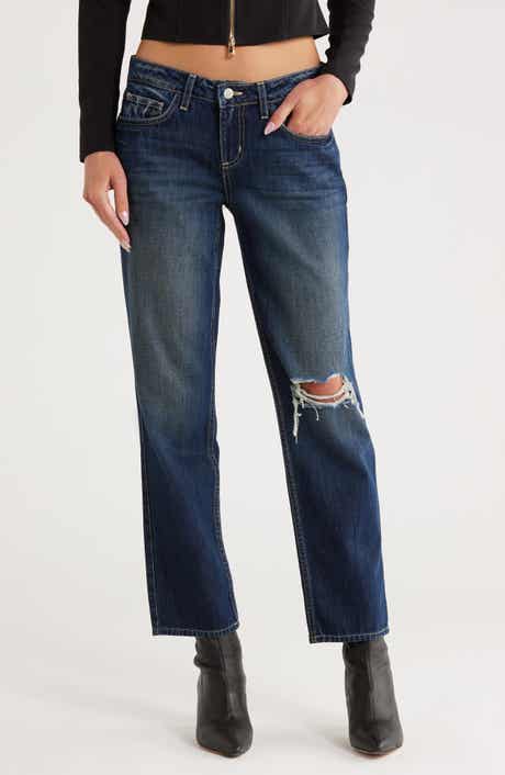 L'AGENCE Nevia Low Rise Slouch Straight Leg Jeans