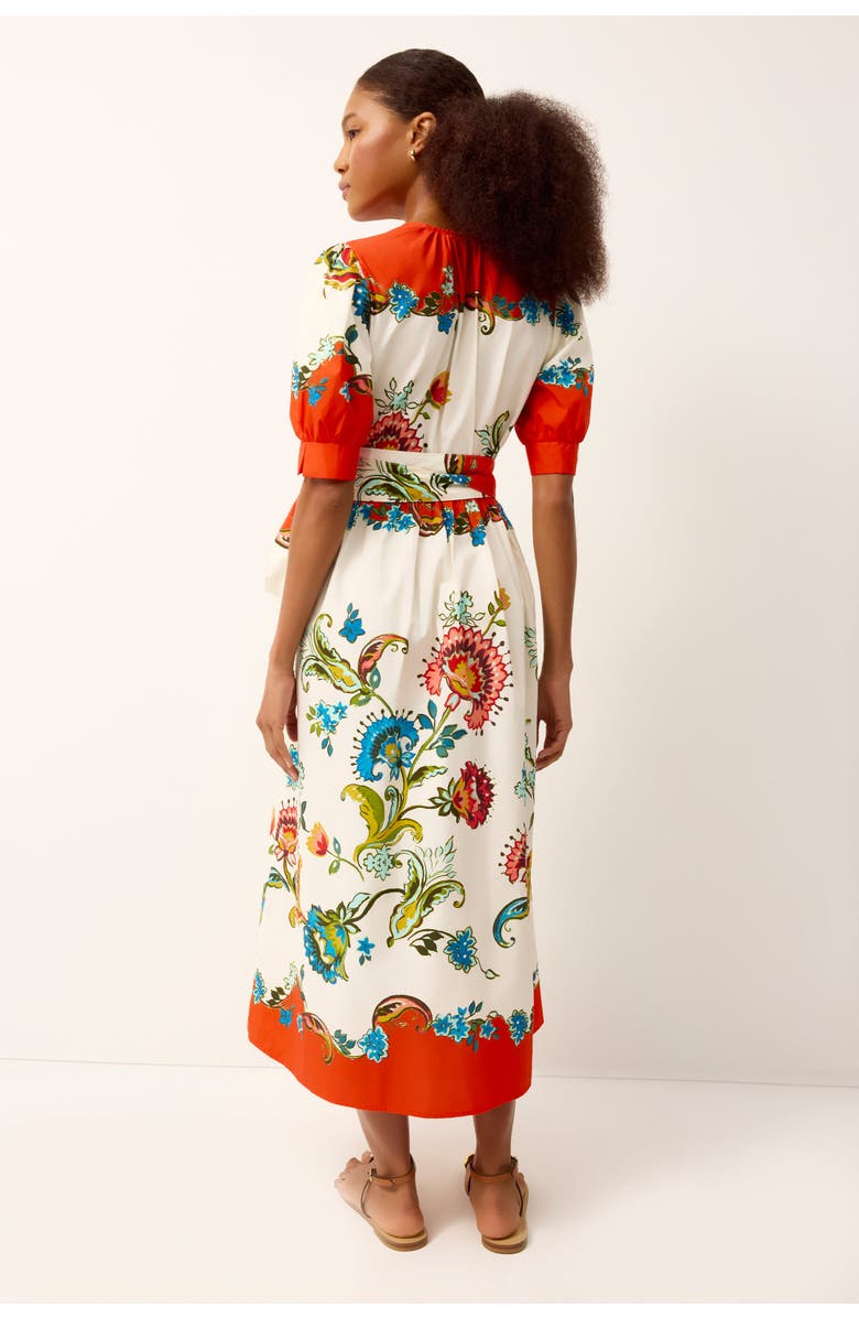 Marie Oliver Rita Wrap Dress, Alternate, color, Cartagena