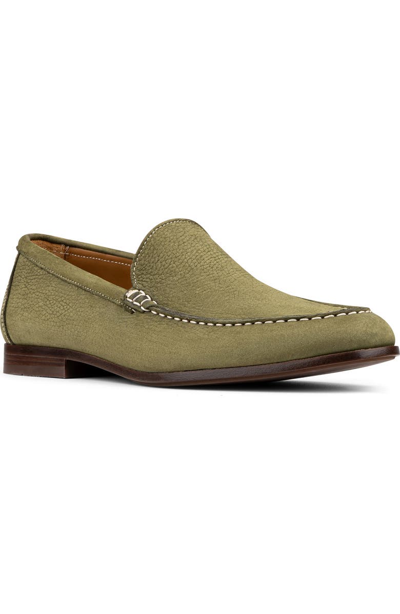 Donald Pliner Slater Venetian Loafer, Main, color, Olive Green