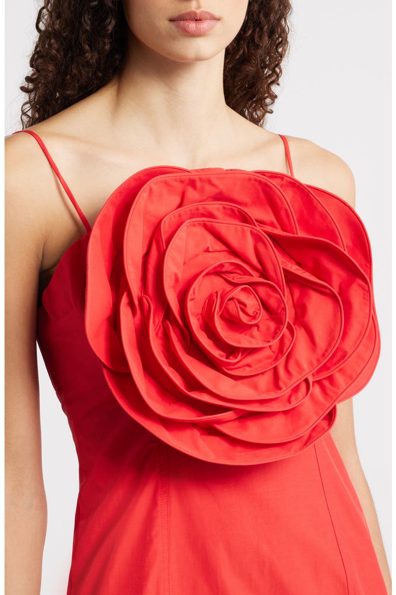 Red Balloon Minidress, Alternate, color, RED