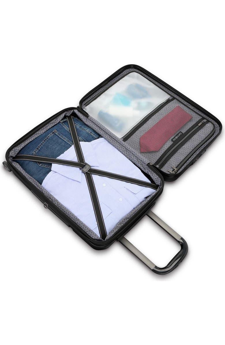 Samsonite Octiv 2 Piece Set (Pro Front Pocket 20"/28") Hardside Spinner, Alternate, color,