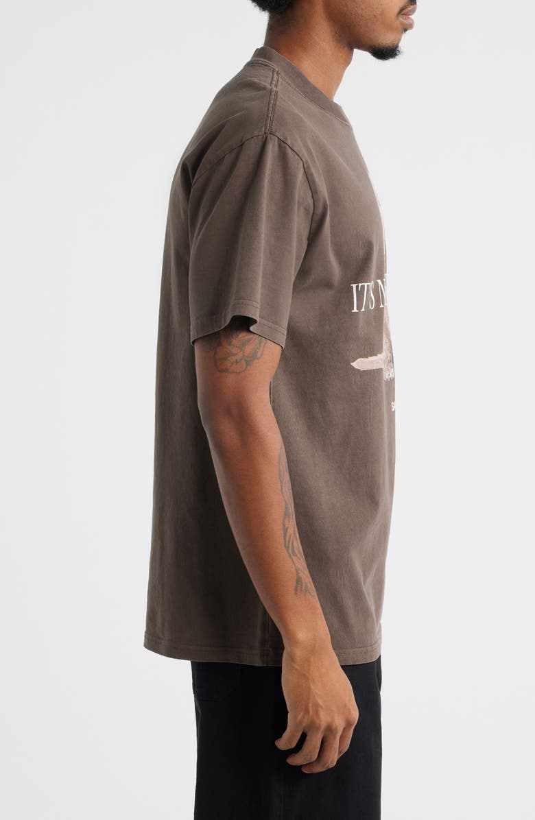 SANTO STUDIO Not that Serious Cotton Graphic T-Shirt, Alternate, color, Holy Brown