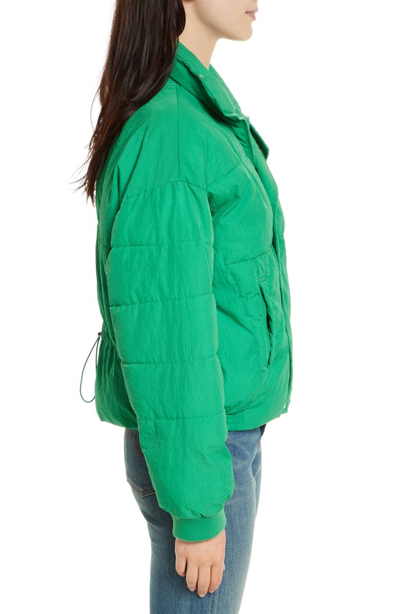 Free People Cold Rush Puffer Jacket, Alternate, color, Green