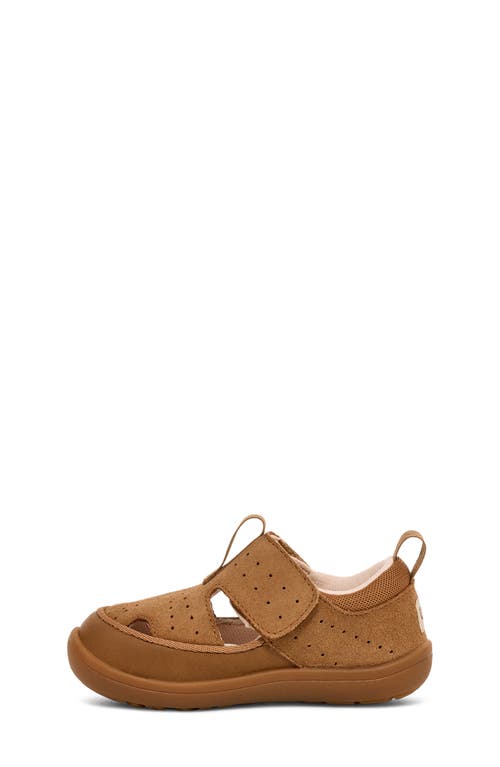 Ugg(r) Kids' Adventurer Fisherman Sandal In Chestnut
