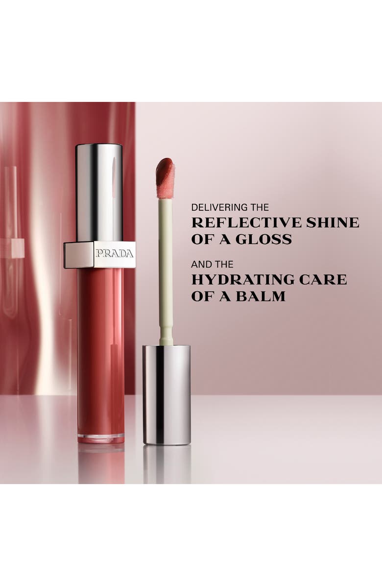 Prada Reflection Glossy Liquid Balm, Alternate, color, B201 Chocobot