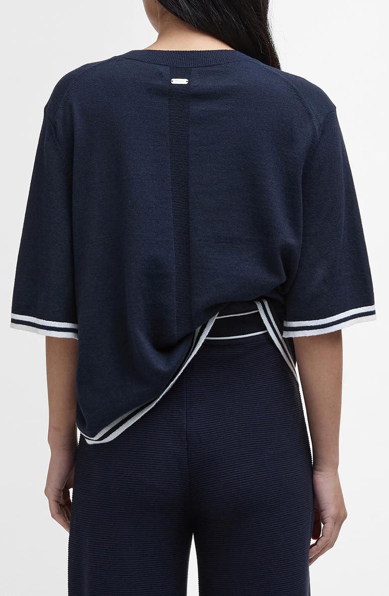 Barbour Genevieve Sweater, Alternate, color, Dark Navy