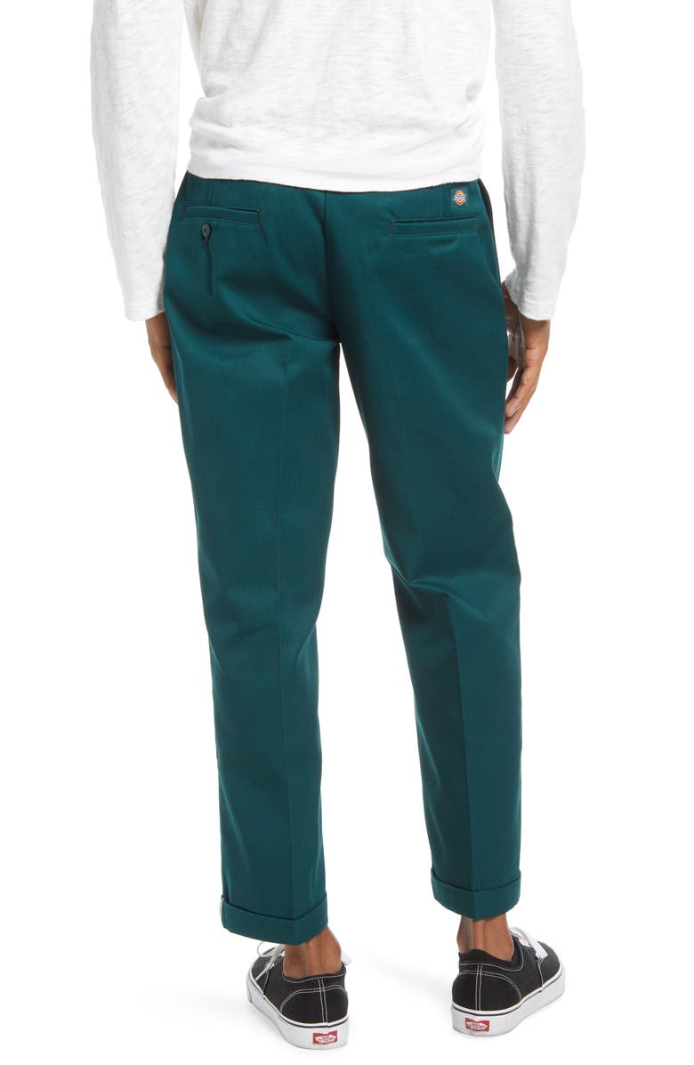 Dickies Men's R2R Regular Fit Cuffed Twill Pants, Alternate, color,