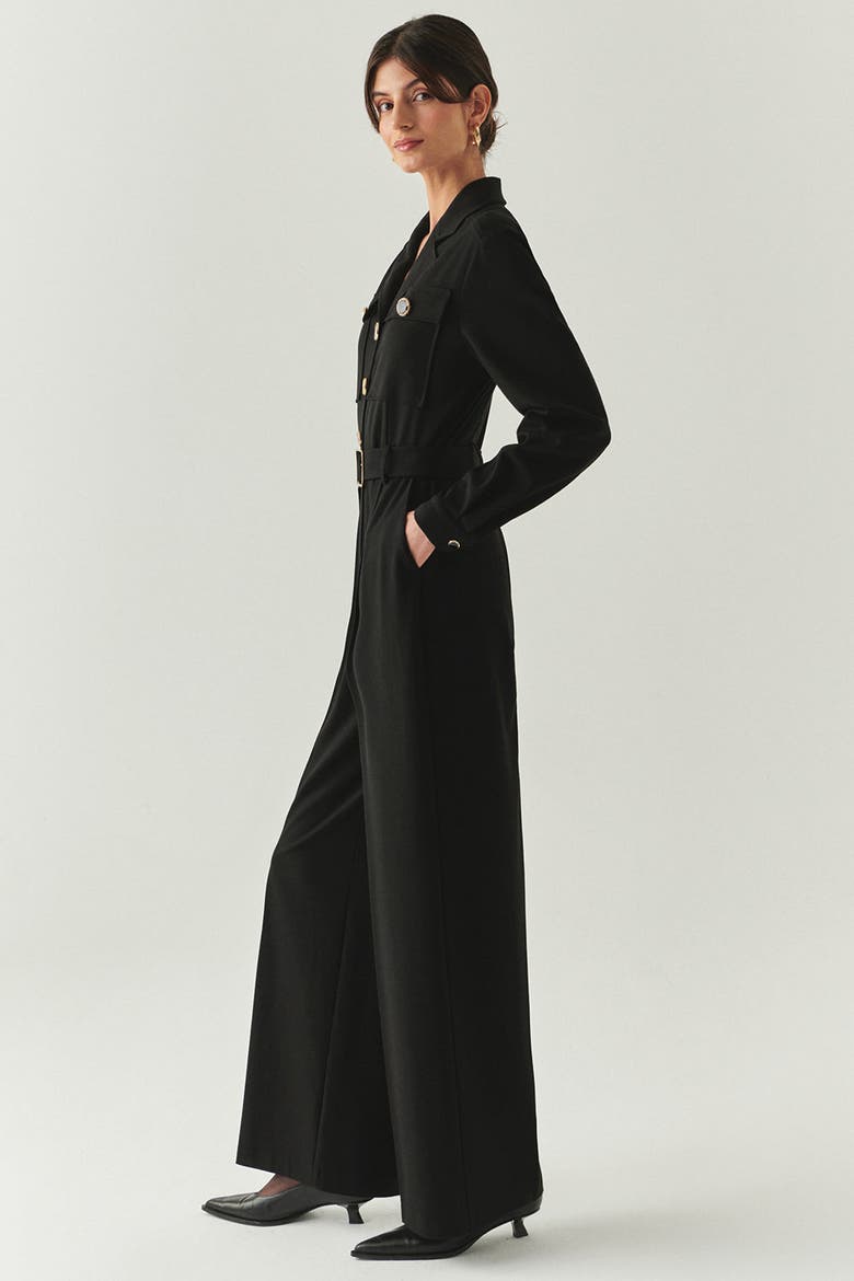 Emmalyn Jumpsuit, Alternate, color, BLACK