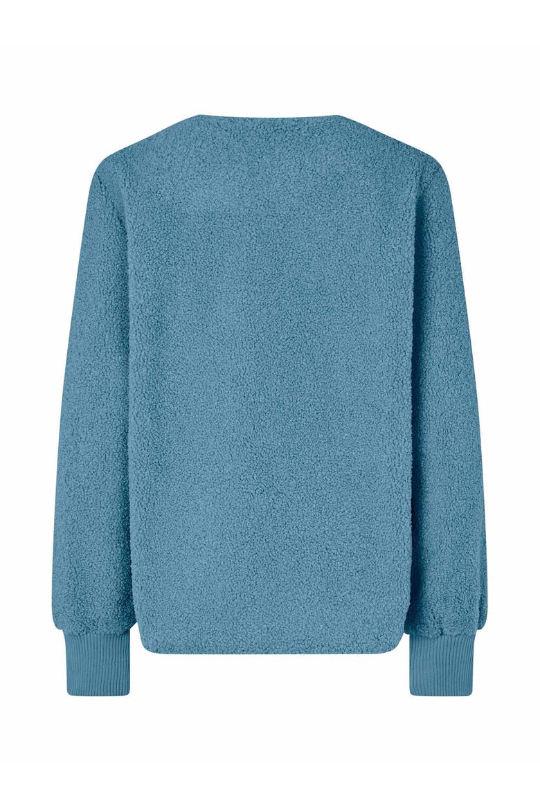 MaJunte V-Neck Long Sleeve Jacket, Alternate, color, Proven Blue