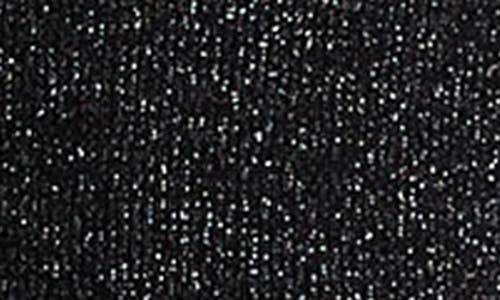 Vince Metallic Mock Neck Alpaca-blend Tank In Black Metallic