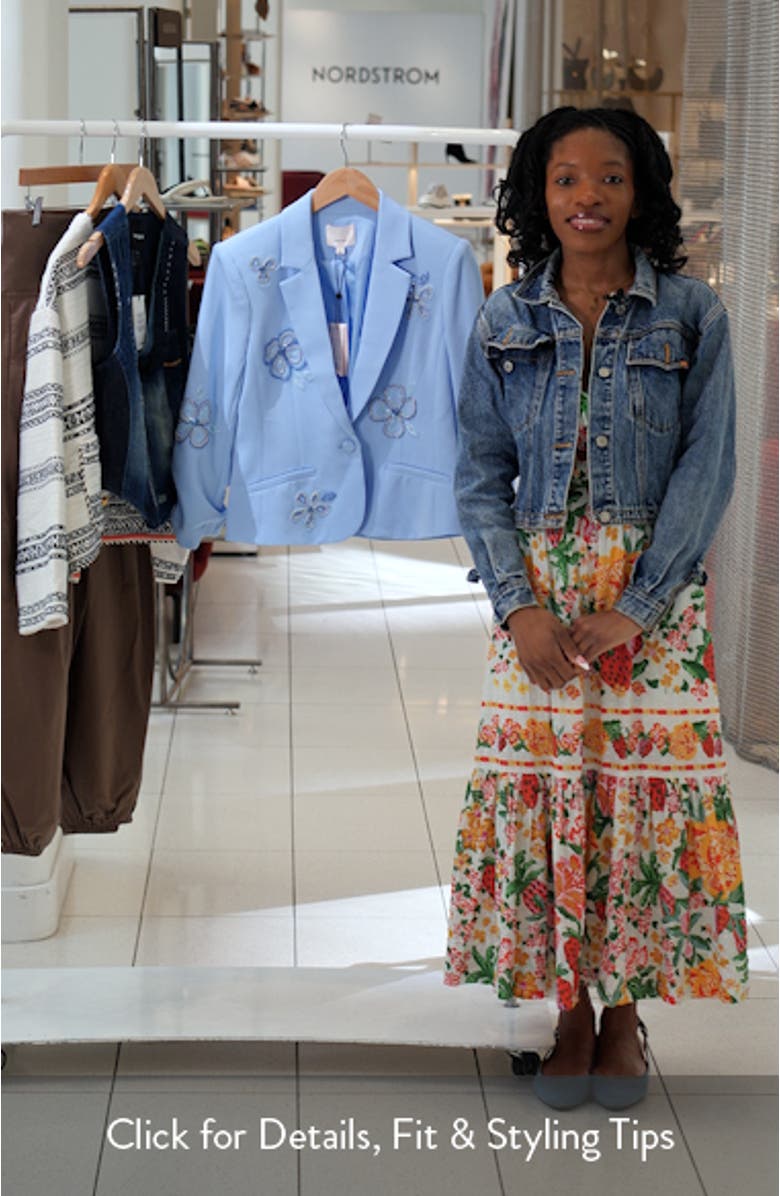 Beaded Floral Jacket, sales video thumbnail