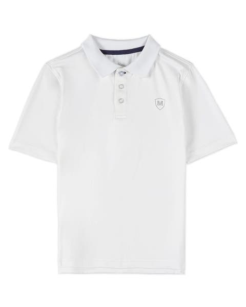 Silky Dri-Effect Short Sleeve Polo Shirt (Little Kid & Big Kid)