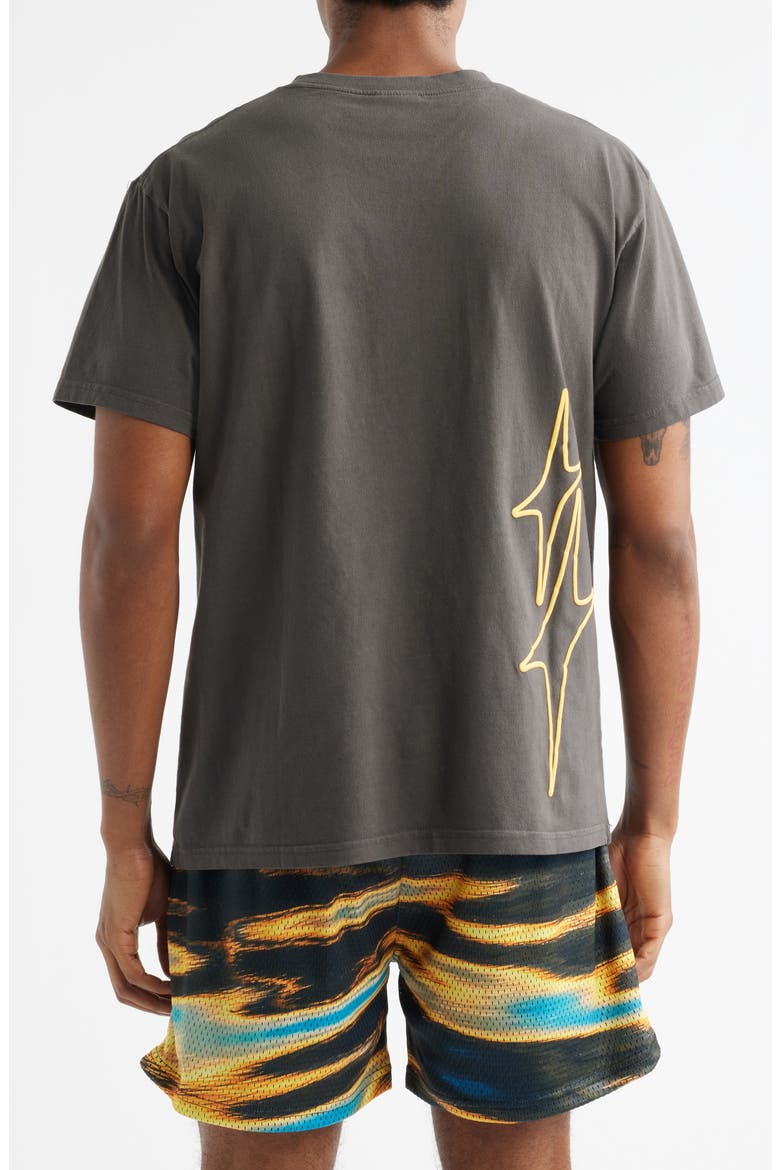 Dreamerz Star Graphic T-Shirt, Alternate, color, BLACK