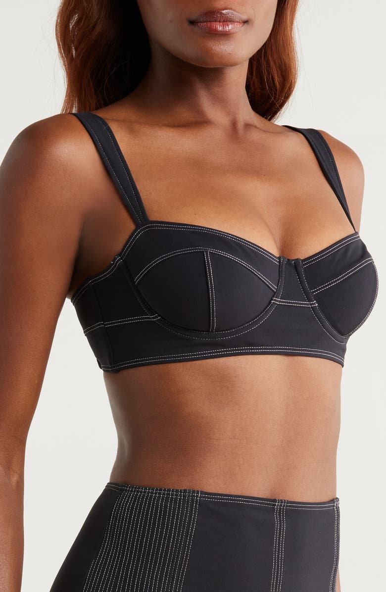 Ulla Johnson Ravello Underwire Bikini Top, Alternate, color,