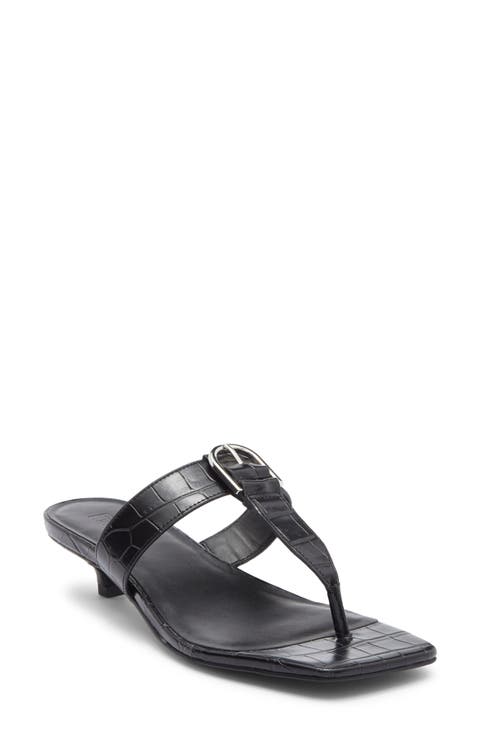 Isabel Kitten Heel Sandal (Women)