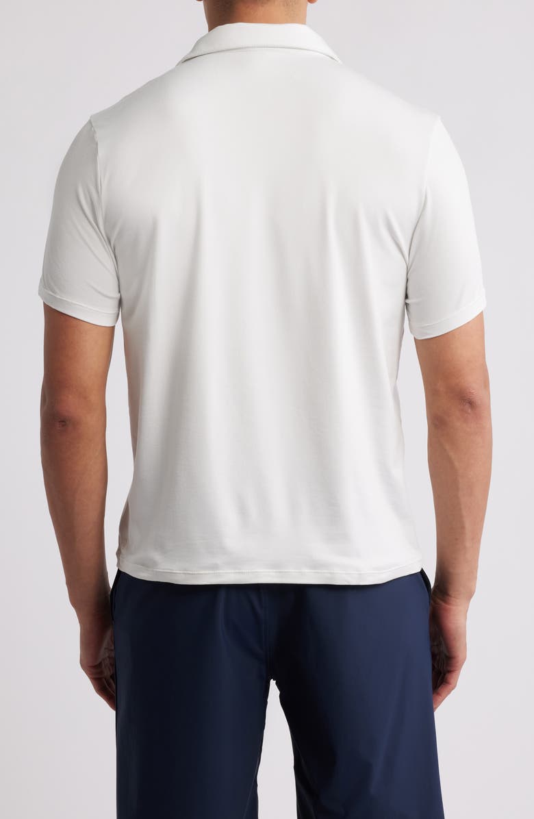 Zella Dynamic Train Polo, Alternate, color, Ivory