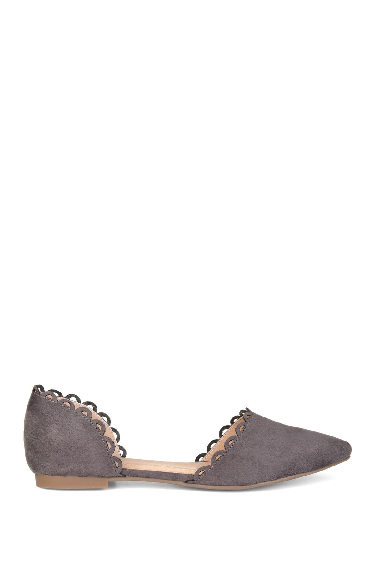 Journee Collection JOURNEE Jezlin Flat, Alternate, color, Grey