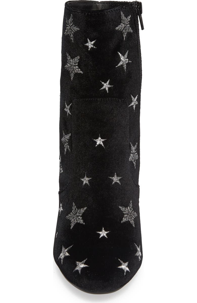 Steve Madden Edit Embroidered Star Bootie, Alternate, color,
