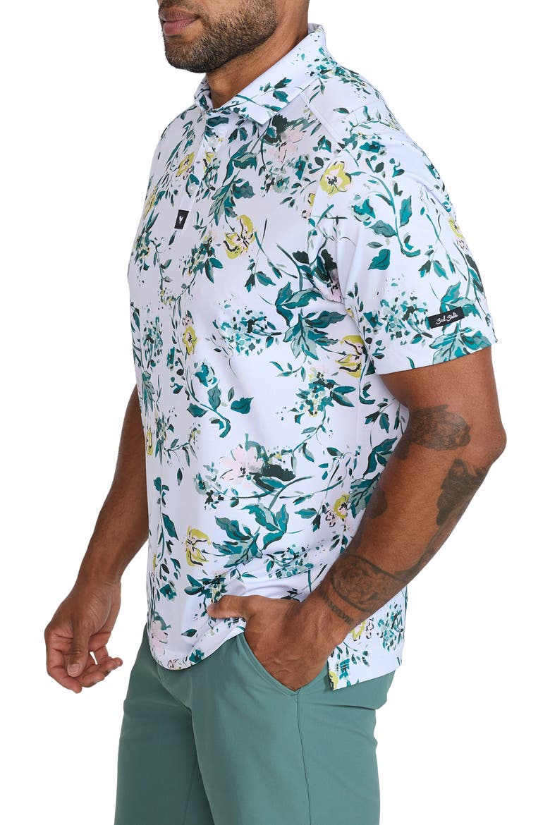 Core Performance Polo, Alternate, color, POETIC JUSTICE - ALEXANDRITE