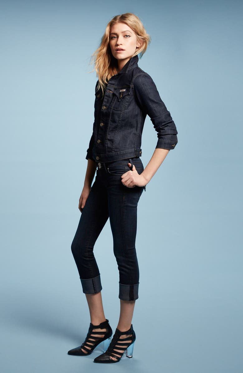 Hudson Jeans 'Ginny' Crop Stretch Jeans, Alternate, color,