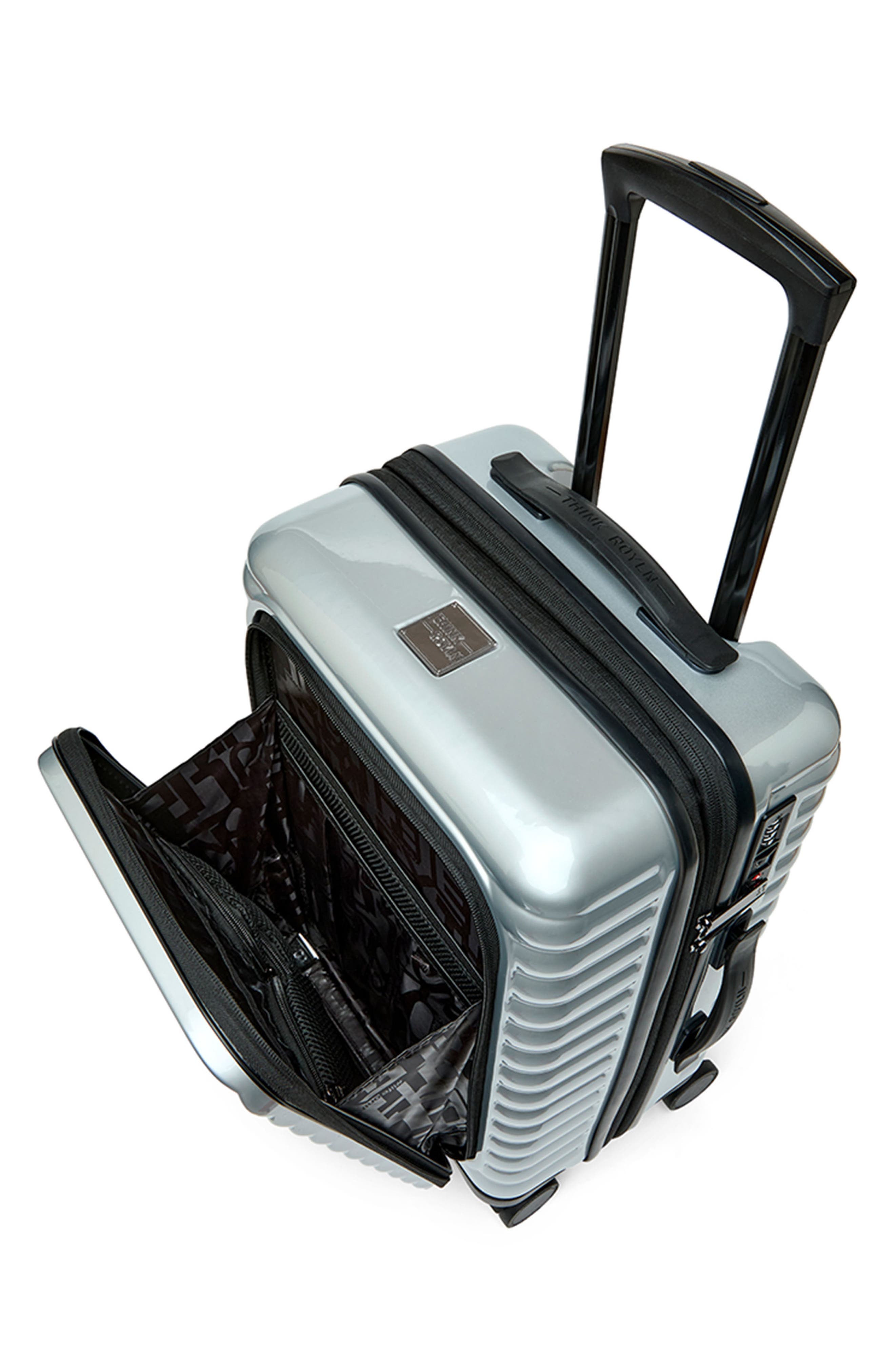 THINK ROYLN Accomplice Suitcase, Alternate, color, Iced Grey