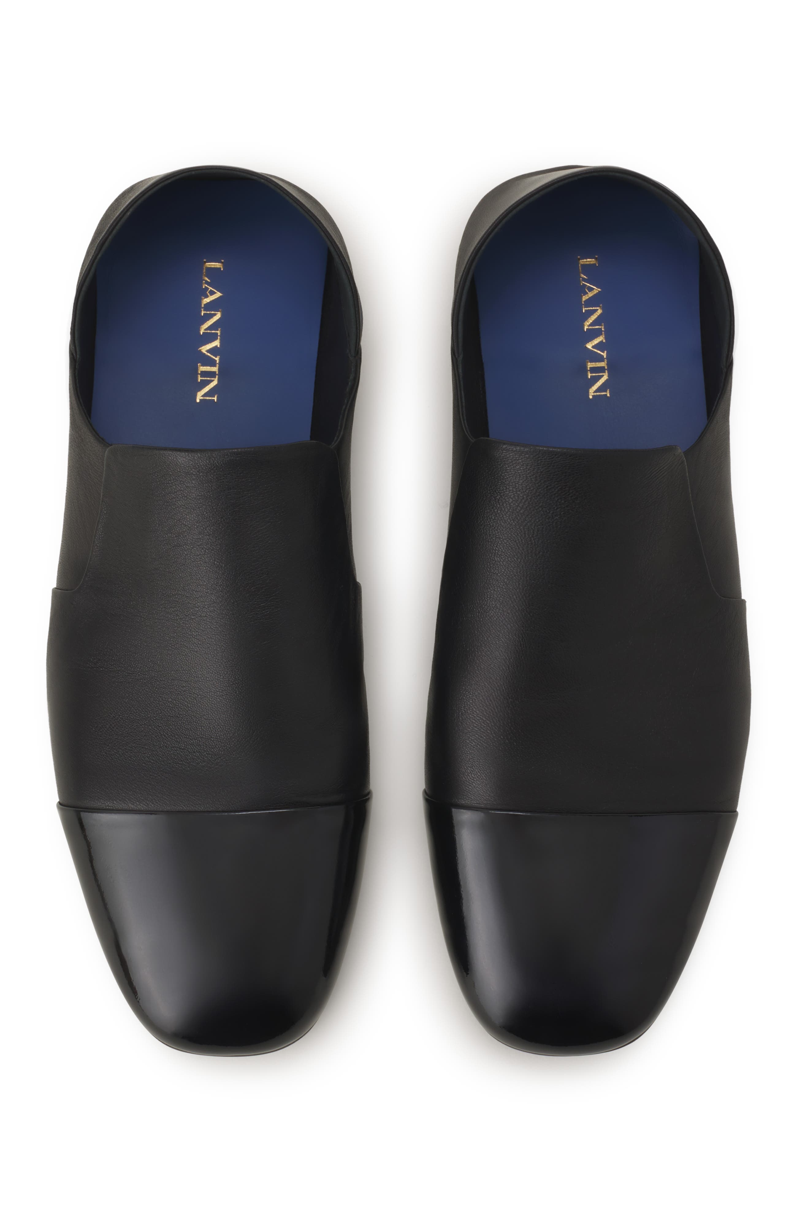 Soft Loafers In Leather, Alternate, color, Black