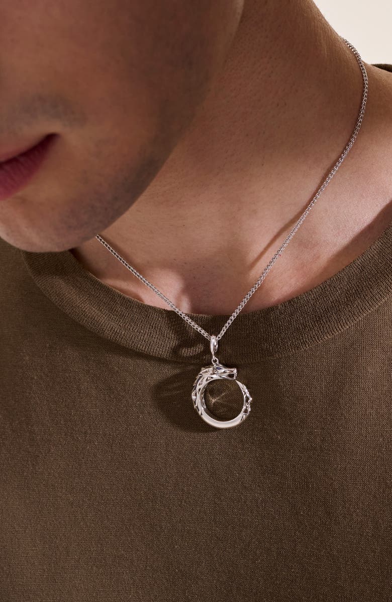 John Hardy Naga Pendant Necklace, Alternate, color, 