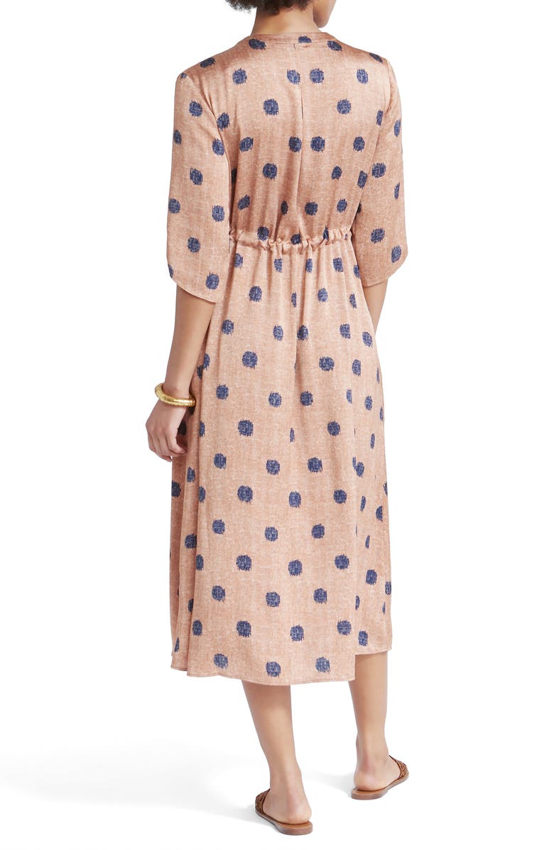 NIC+ZOE Bengal Midi Shirtdress, Alternate, color,