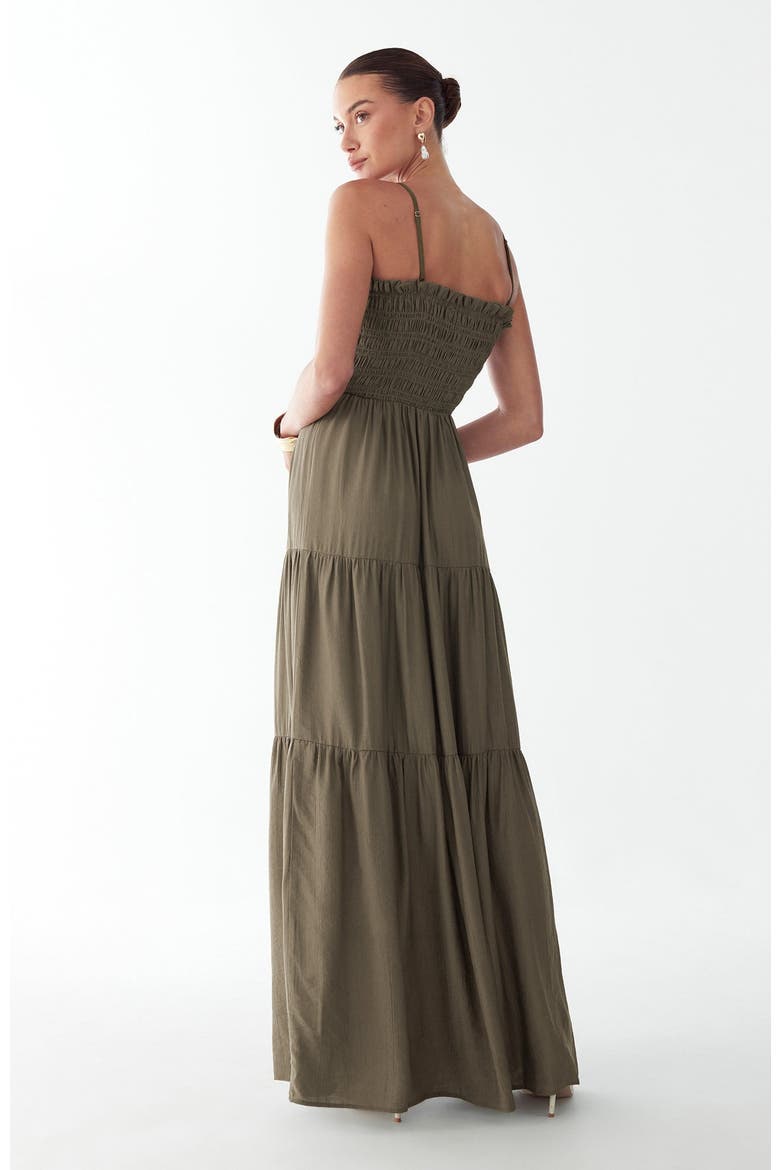 Lennie Maxi Dress, Alternate, color, Olive