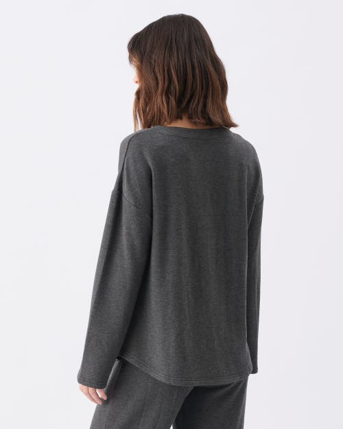Ripe Maternity Super Soft Nursing Top In Gray