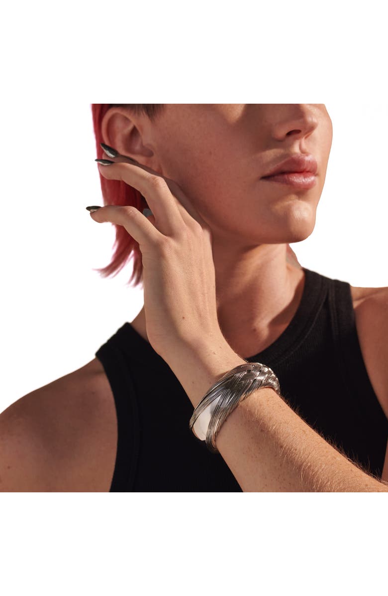 John Hardy Bamboo Cuff Bracelet, Alternate, color, 