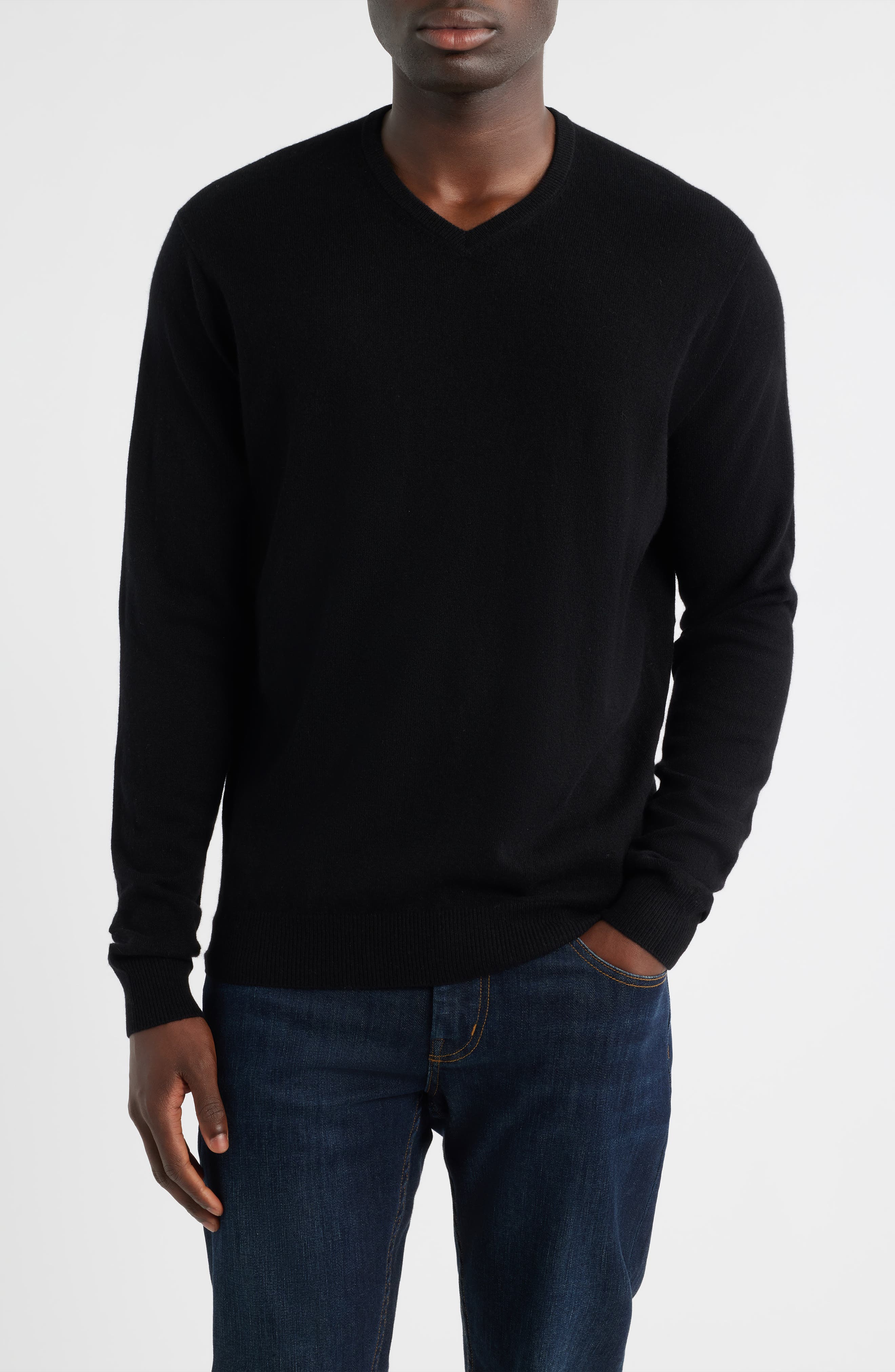 Crown Heritage Cashmere V-Neck Sweater