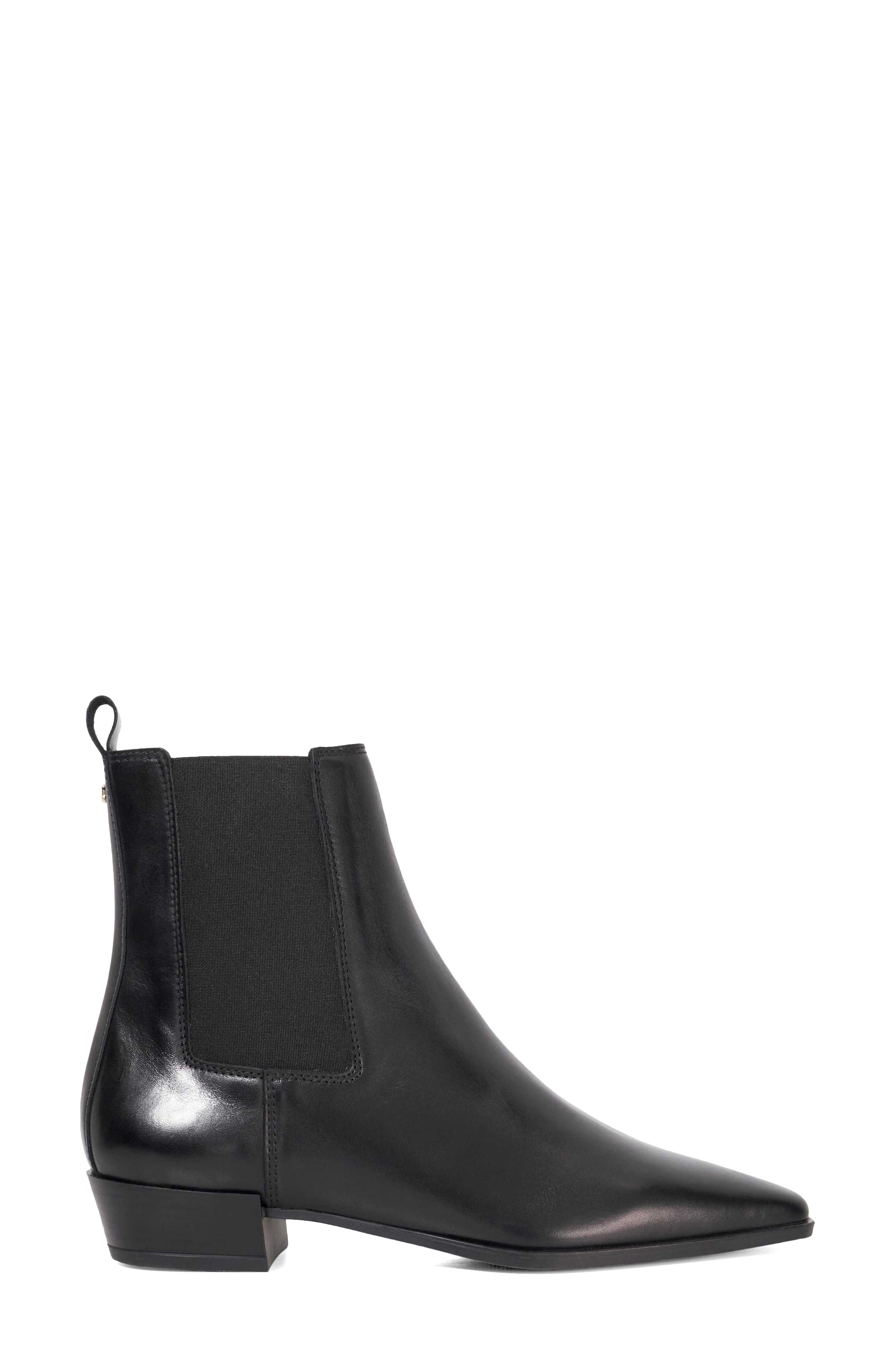 Dune London Parker Chelsea Boot, Alternate, color, Black
