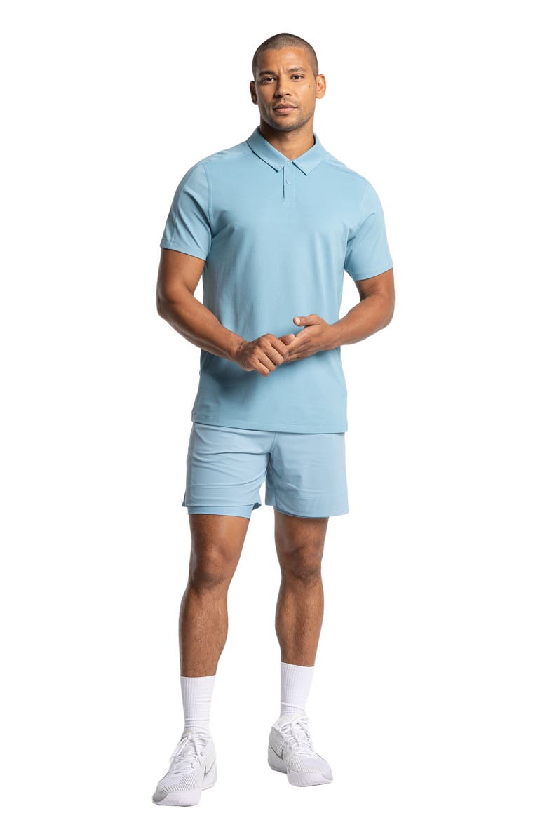 AVI Drive Pickleball Polo, Alternate, color, Glacier