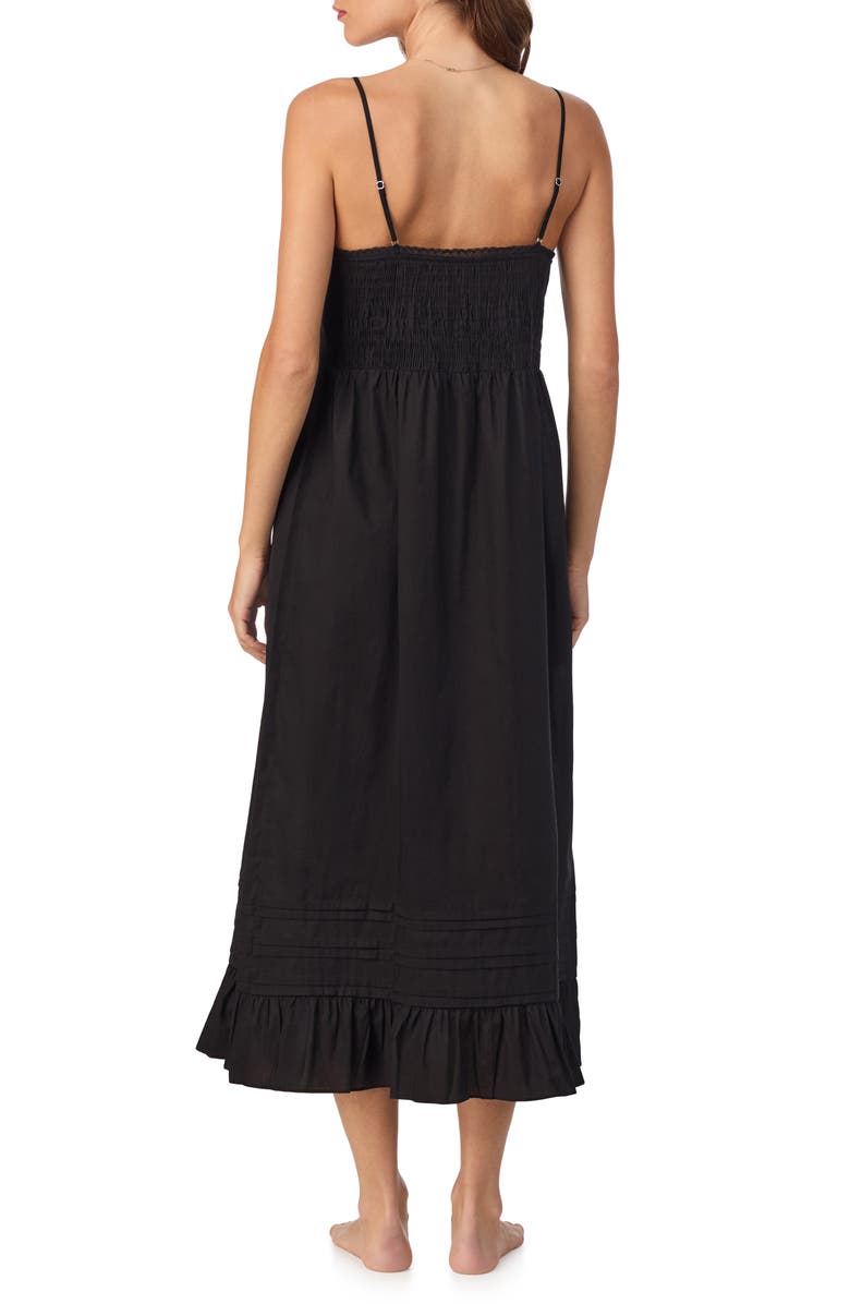 Eileen West Lace Trim Cotton Nightgown, Alternate, color, 