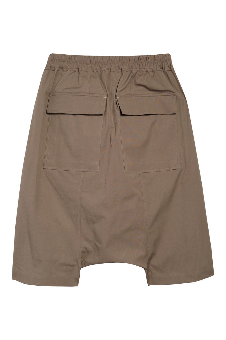 Pods Drop Crotch Shorts, Alternate, color, DUST
