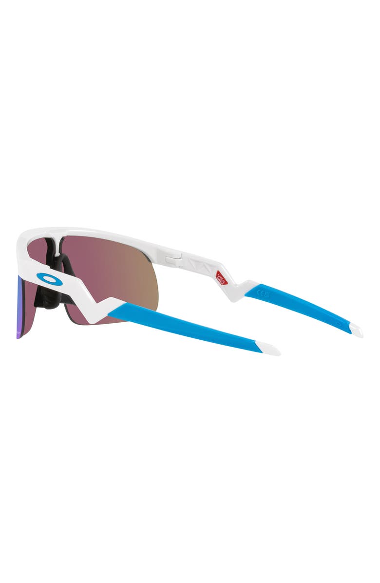 Oakley Kids' Resistor 29mm Prizm<sup>™</sup> Rectangular Sunglasses, Alternate, color, White